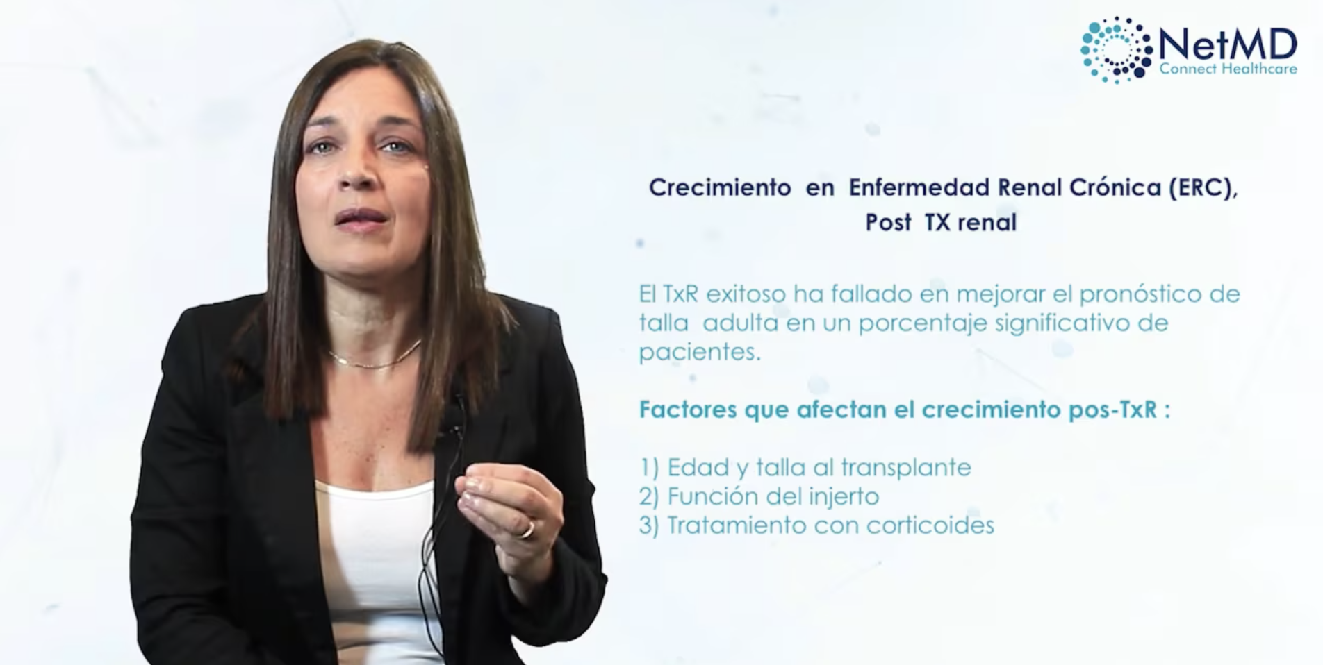 Tratamiento de alteraciones del crecimiento en pacientes con enfermedad renal crónica. Dra Silvia Gil